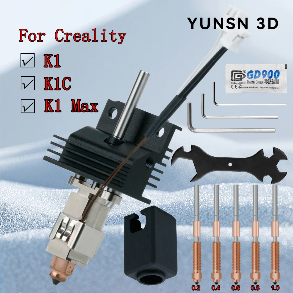 Creality Printer K1 - Hotend Baru yang Ditingkatkan untuk Creality