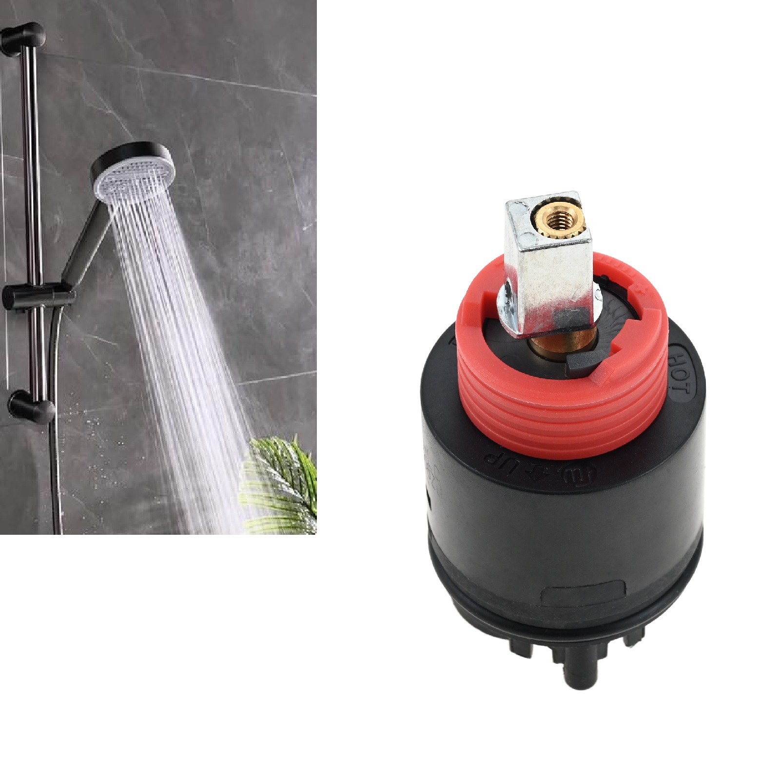 Kartrid Shower N40HLC Tipe F 4 - Shower Valve Cartridge ulasan dan harga