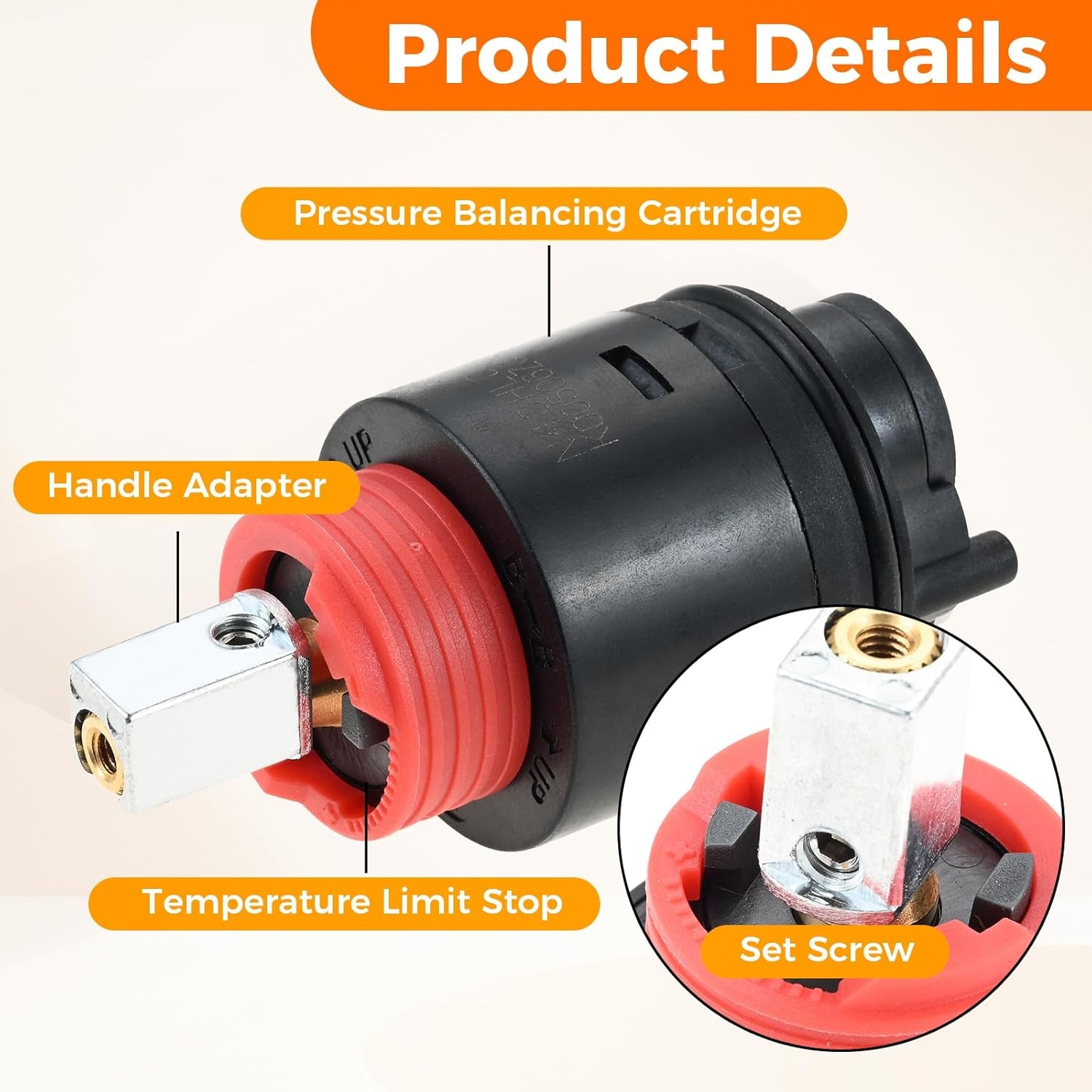 Kartrid Shower N40HLC Tipe F 4 - Shower Valve Cartridge ulasan dan harga
