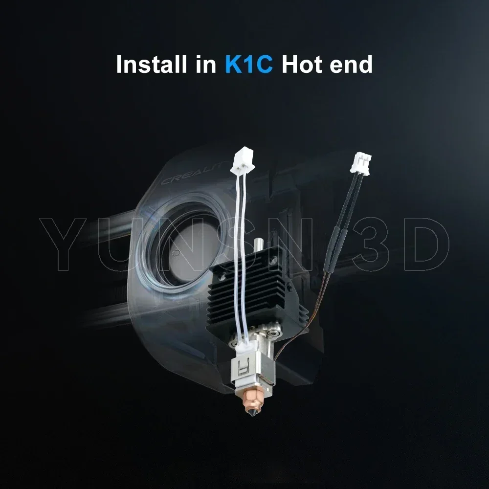 Hotend Baru yang Ditingkatkan  - Creality Printer K1 ulasan dan harga